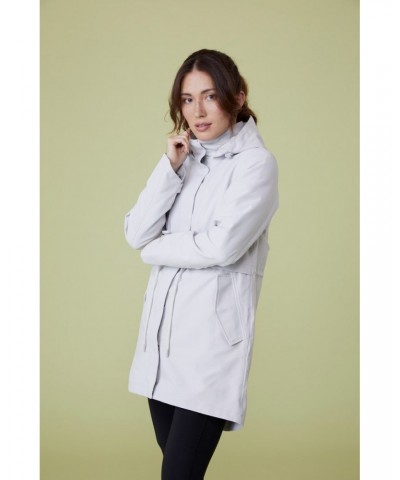 Dipali Womens Coat Light Grey $31.20 Jackets