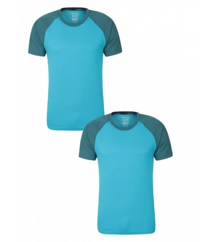 Endurance Mens T-Shirt Multipack Bright Blue $15.38 Tops