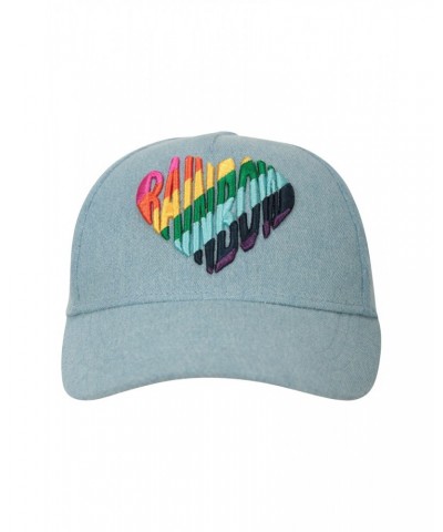 Chambray Kids Baseball Cap Rainbow $9.00 Accessories