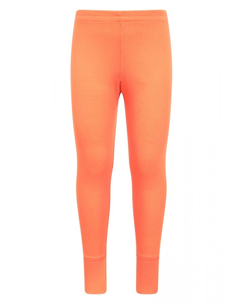 Talus Kids Base Layer Thermal Pants Orange $10.79 Base Layers