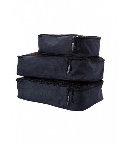 Travel Organiser - Set of 3 Charcoal $16.17 Travel Accessories