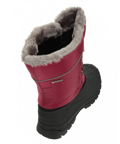 Whistler Kids Adaptive Snow Boots Burgundy $15.75 Footwear