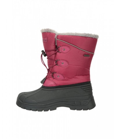 Whistler Kids Adaptive Snow Boots Burgundy $15.75 Footwear