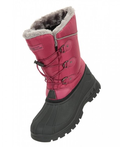 Whistler Kids Adaptive Snow Boots Burgundy $15.75 Footwear