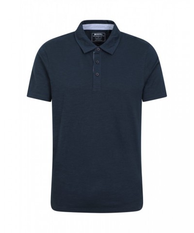 Hasst II Mens Organic Polo Navy $12.99 Tops