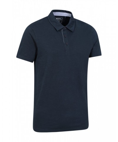 Hasst II Mens Organic Polo Navy $12.99 Tops