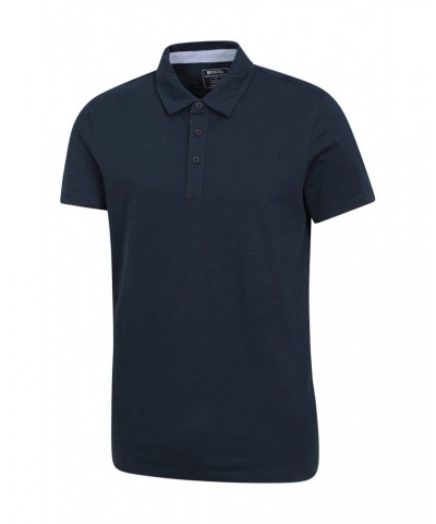 Hasst II Mens Organic Polo Navy $12.99 Tops