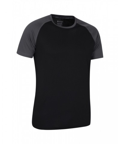 Endurance Mens T-Shirt Multipack Jet Black $15.65 Tops