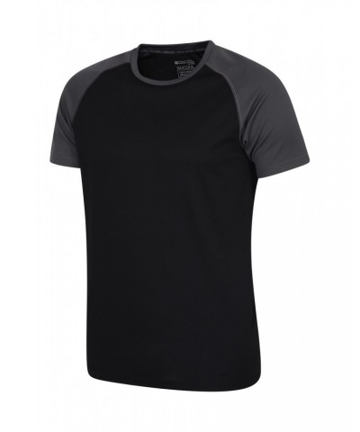 Endurance Mens T-Shirt Multipack Jet Black $15.65 Tops