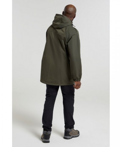 Glacier II Mens Long Waterproof Jacket Khaki $46.79 Jackets