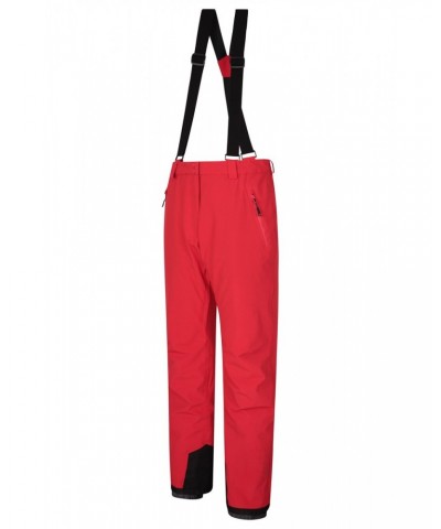 Orbit 4 Way Stretch Mens Ski Pants Red $46.39 Pants