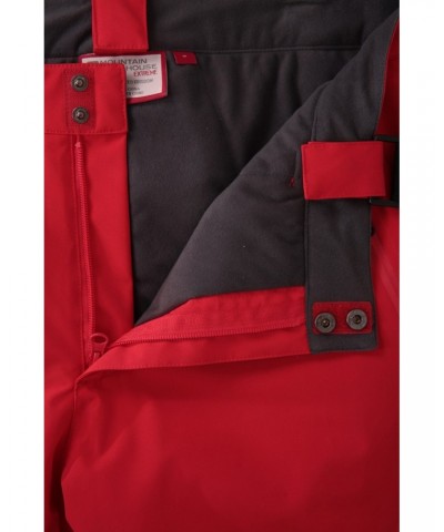 Orbit 4 Way Stretch Mens Ski Pants Red $46.39 Pants