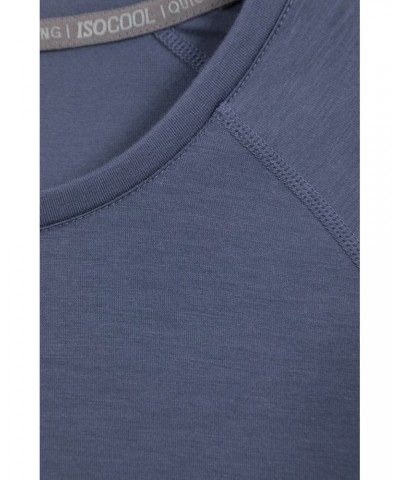 Quick Dry Womens T-Shirt Dark Grey $11.59 Active