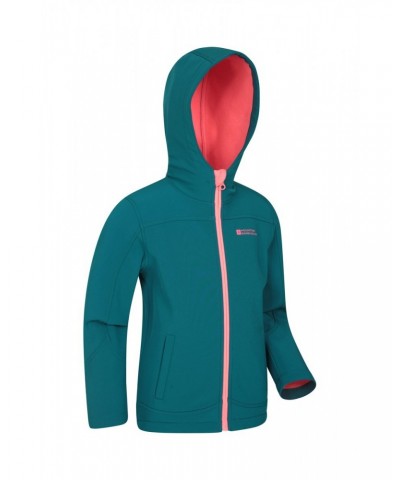 Exodus Kids Water Resistant Softshell Dark Teal $16.82 Jackets