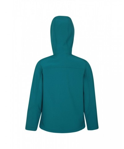 Exodus Kids Water Resistant Softshell Dark Teal $16.82 Jackets