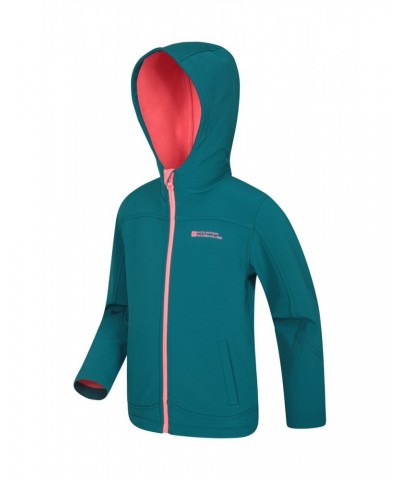 Exodus Kids Water Resistant Softshell Dark Teal $16.82 Jackets