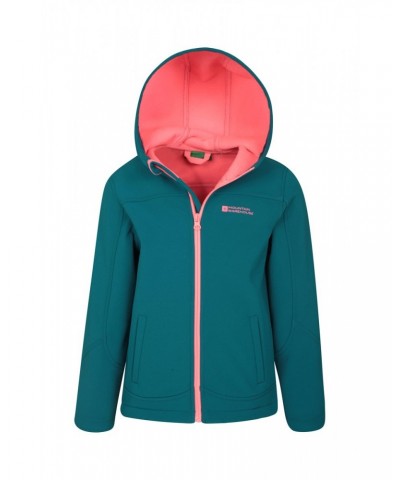 Exodus Kids Water Resistant Softshell Dark Teal $16.82 Jackets