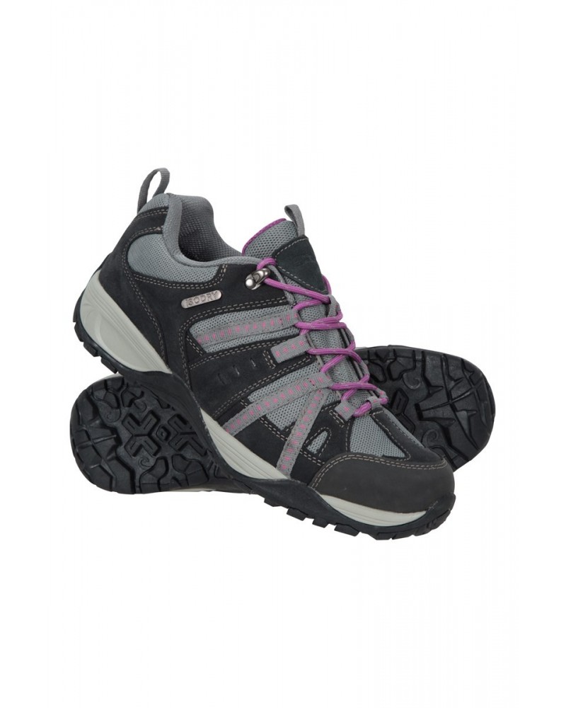 Direction II Womens Wide-Fit Waterproof Shoes Grey $24.38 Footwear