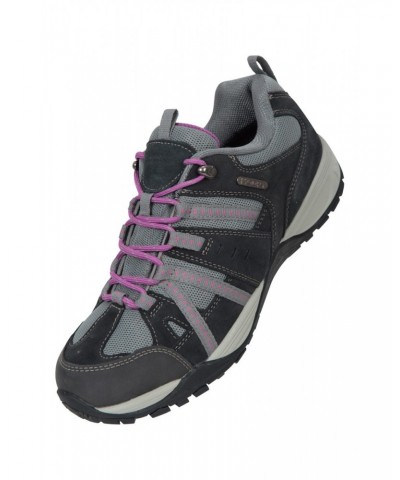 Direction II Womens Wide-Fit Waterproof Shoes Grey $24.38 Footwear