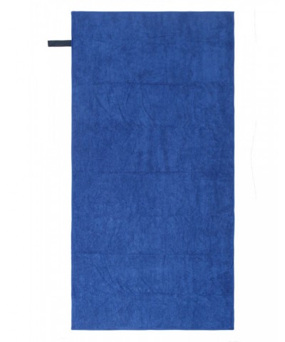 Micro Towelling Travel Towel - Medium - 120 x 60cm Cobalt $11.39 Travel Accessories