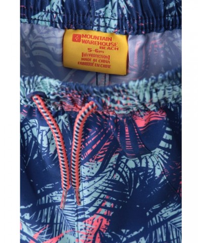 Patterned Kids Boardshorts Turquoise $9.68 Pants