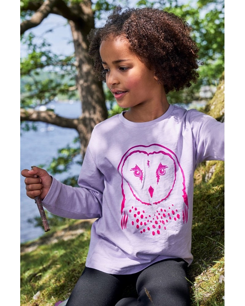 Ombre Flock Kids Organic T-Shirt Pink $10.99 Tops