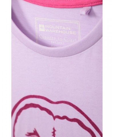 Ombre Flock Kids Organic T-Shirt Pink $10.99 Tops