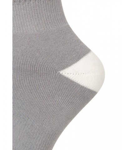 Double Layer Womens Hiking Socks Light Grey $9.50 Accessories