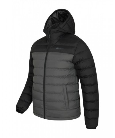 Seasons Mens Insulated Jacket Dark Grey $24.47 Jackets