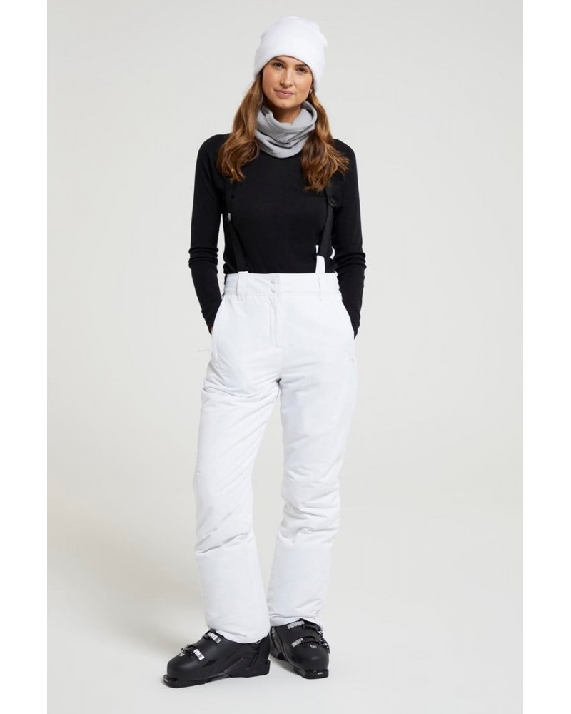 Moon Womens Slim Leg Ski Pants White $24.50 Pants