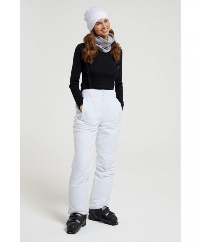 Moon Womens Slim Leg Ski Pants White $24.50 Pants