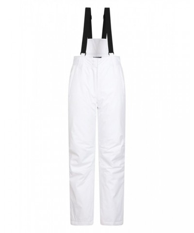 Moon Womens Slim Leg Ski Pants White $24.50 Pants