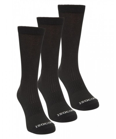 IsoCool Mens Hiker Socks Black $20.99 Accessories