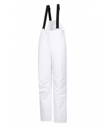 Moon Womens Slim Leg Ski Pants White $24.50 Pants