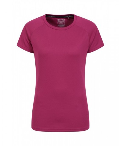 Endurance Womens T-Shirt Purple $11.39 Active