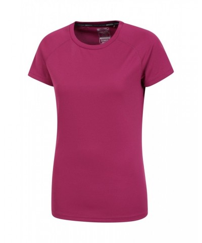 Endurance Womens T-Shirt Purple $11.39 Active