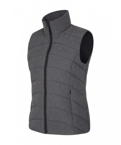 Opal Womens Insulated Vest Dark Grey $27.99 Jackets