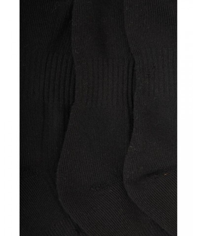 IsoCool Mens Hiker Socks Black $20.99 Accessories