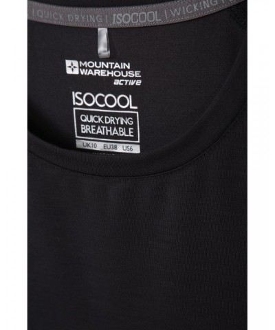 IsoCool Dynamic Womens Top Multipack Black $16.17 Active