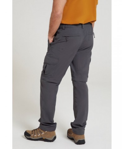 Explore Mens Zip Off Pants Grey $28.08 Pants