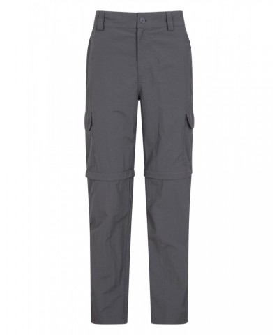 Explore Mens Zip Off Pants Grey $28.08 Pants