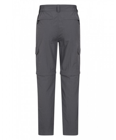 Explore Mens Zip Off Pants Grey $28.08 Pants