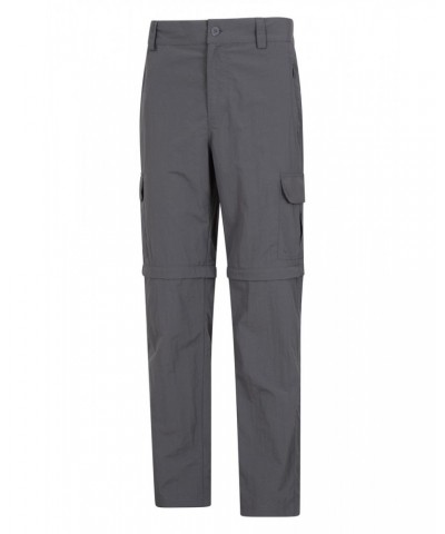 Explore Mens Zip Off Pants Grey $28.08 Pants