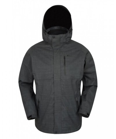 Bracken Melange 3 in 1 Mens Jacket Grey $50.00 Jackets