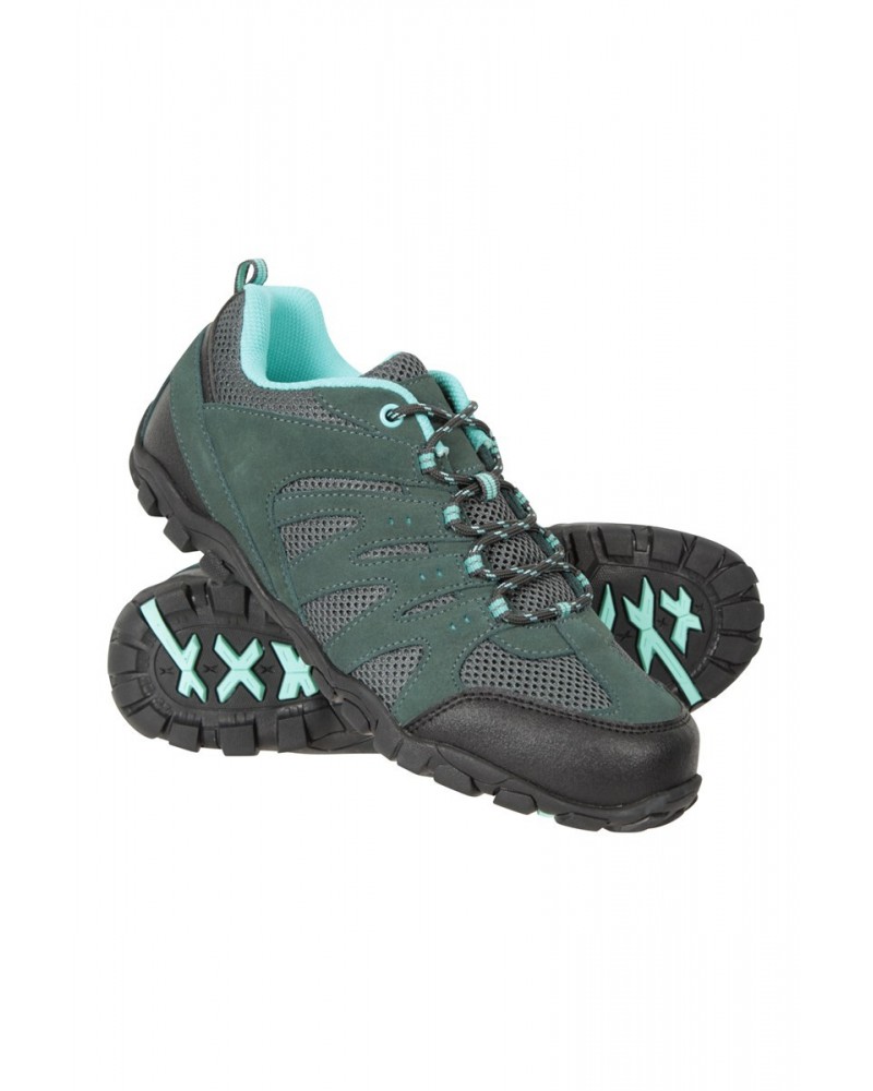 Outdoor II Womens Hiking Shoes Petrol $20.25 Footwear