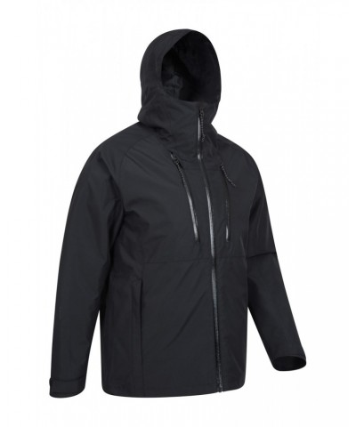 Stride Extreme Stretch Panel Mens Waterproof Jacket Black $35.69 Jackets