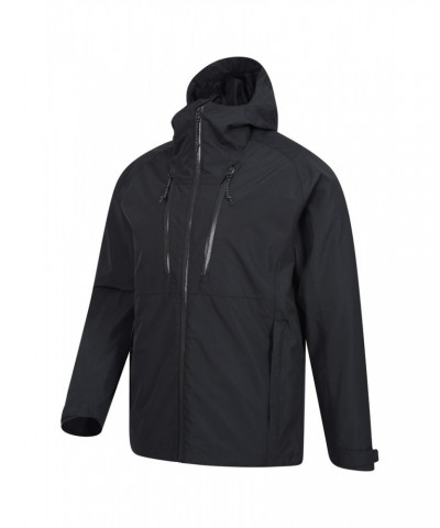 Stride Extreme Stretch Panel Mens Waterproof Jacket Black $35.69 Jackets