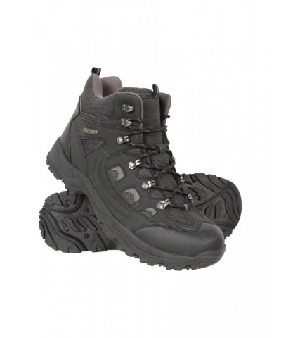 Adventurer Mens Thermal Waterproof Boots Black $25.80 Footwear