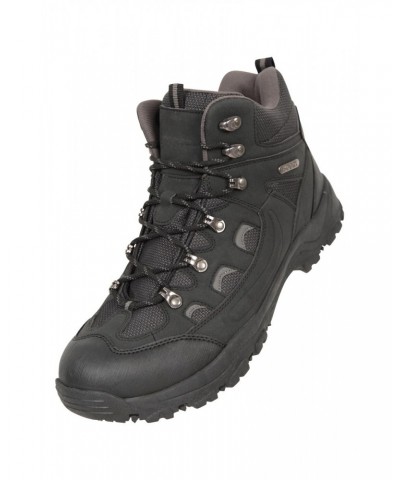 Adventurer Mens Thermal Waterproof Boots Black $25.80 Footwear