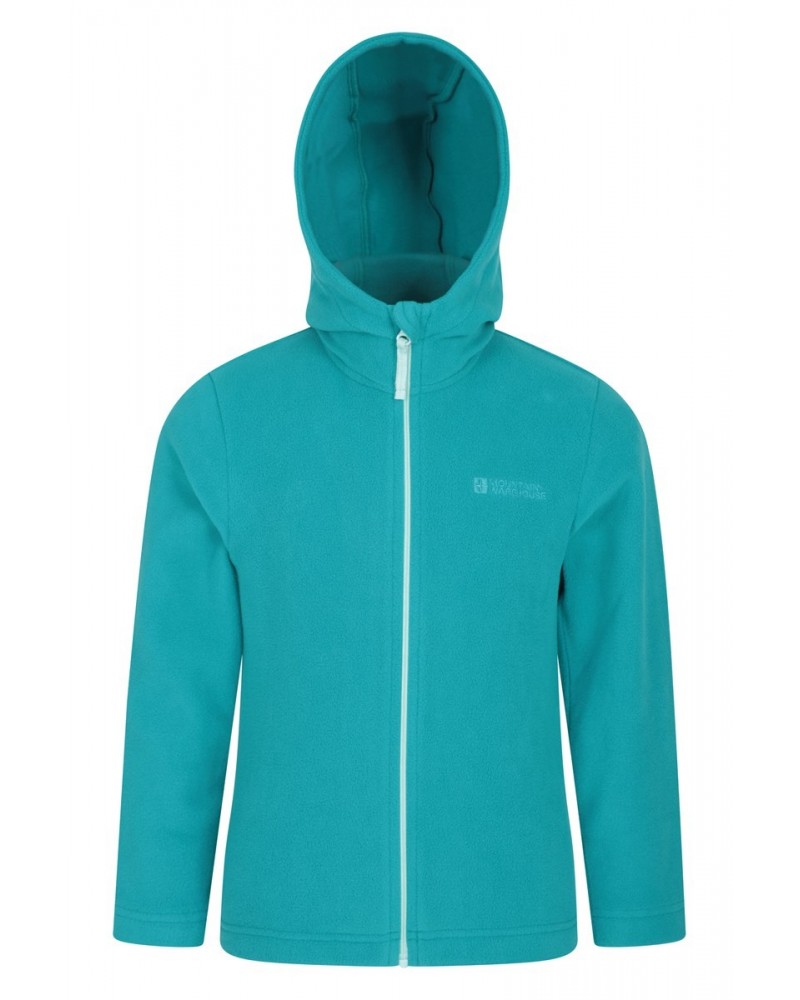 Camber Kids Full Zip Hoodie Teal $15.65 Tops